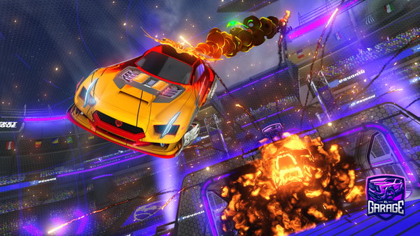 A Rocket League car design from SadOxymoron