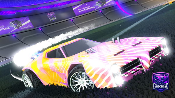 A Rocket League car design from SeeMyDescriptionPlz