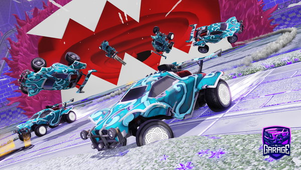 A Rocket League car design from leMiloszek