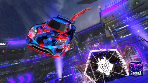 A Rocket League car design from Ivan49