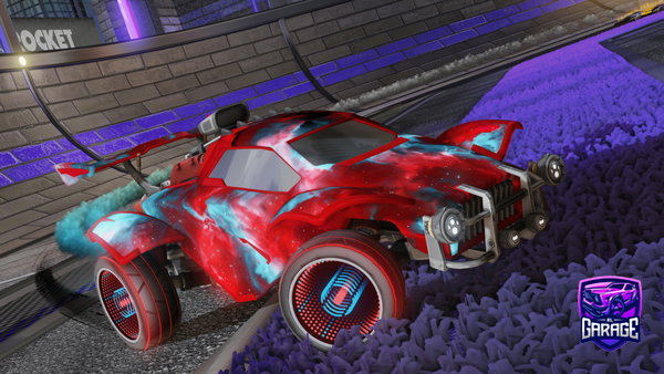 A Rocket League car design from Bikeal