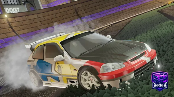 A Rocket League car design from miro664