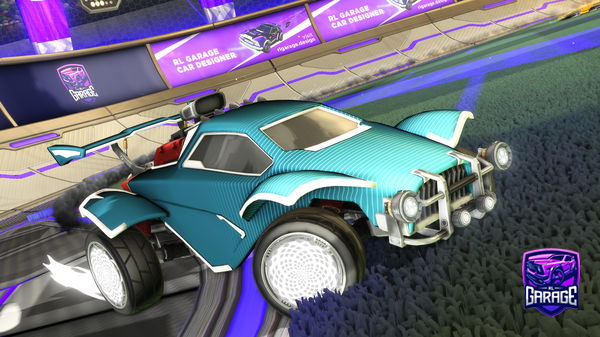 A Rocket League car design from Ber_wood