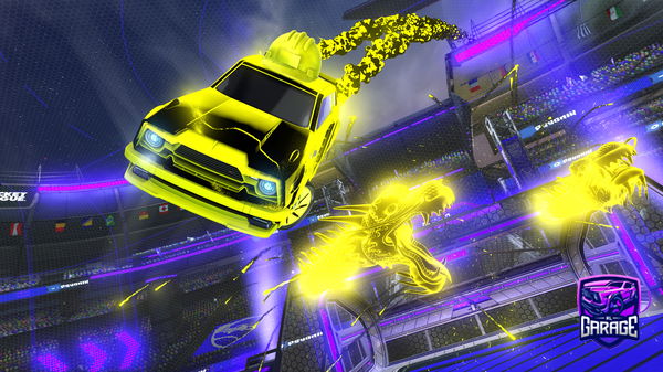 A Rocket League car design from Anthonyandrade