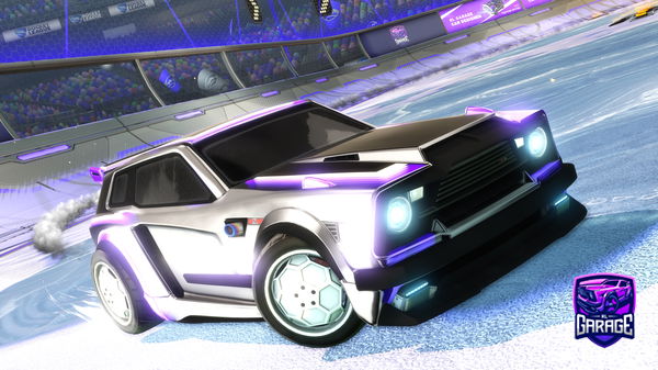 A Rocket League car design from daimy