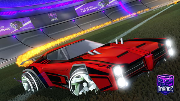 A Rocket League car design from sBinnala64