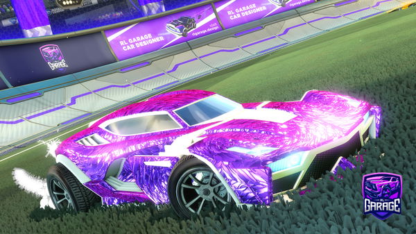 A Rocket League car design from Morana_Lunaris_Solaris