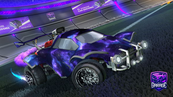 A Rocket League car design from _glxryz