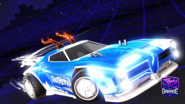 A Rocket League car design from Lduzmani