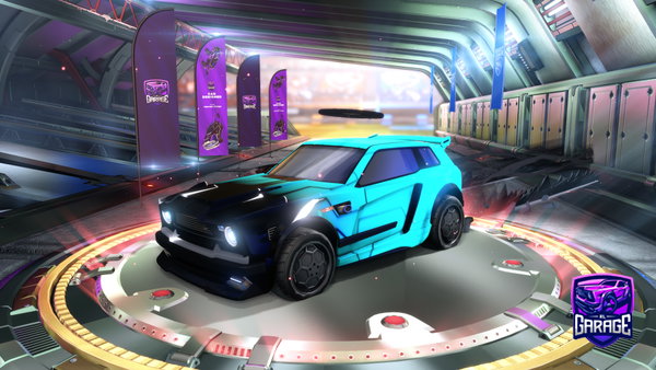 A Rocket League car design from MarThunder
