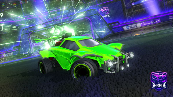 A Rocket League car design from LukkyYT