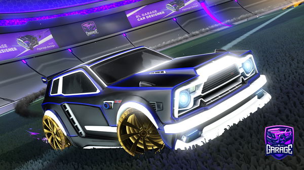 A Rocket League car design from Joemamagar