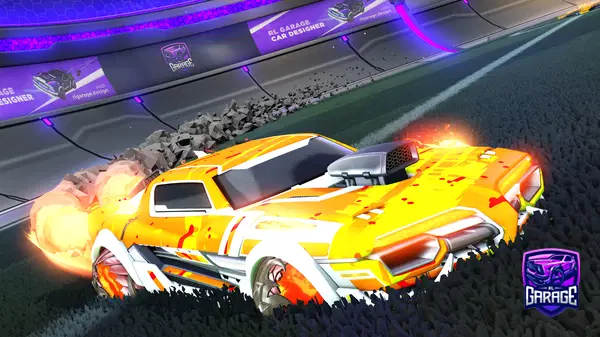 A Rocket League car design from TTV_someone_scores_goals