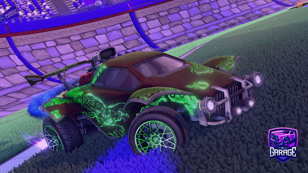 A Rocket League car design from I_accidentallyl