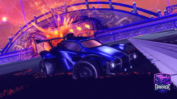 A Rocket League car design from Xleooolpp