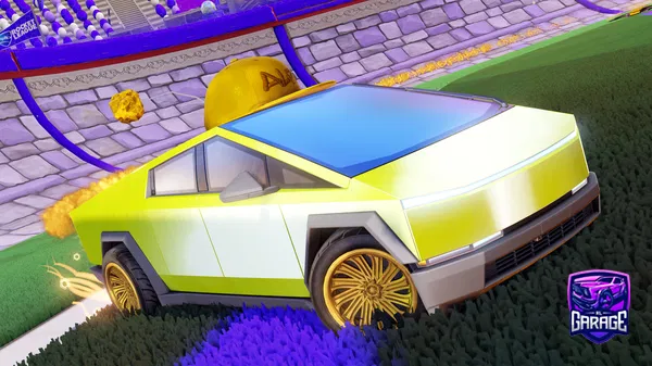 A Rocket League car design from CodedCyan