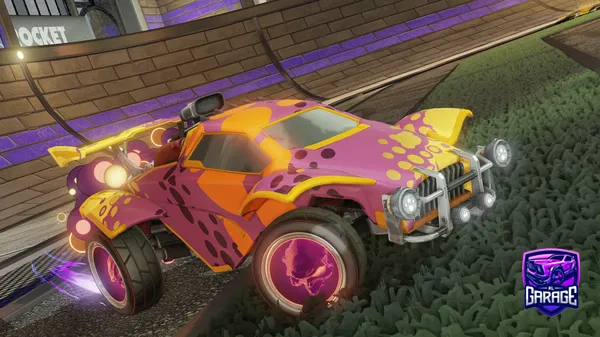 A Rocket League car design from CrspyChkn