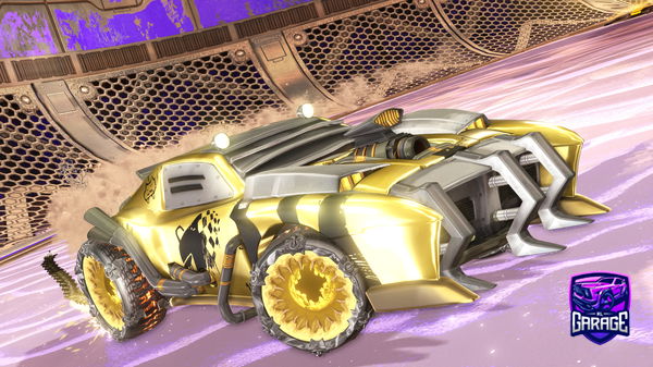 A Rocket League car design from dookiebozo