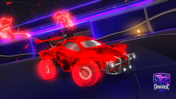 A Rocket League car design from Fearll