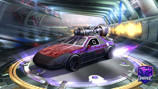 A Rocket League car design from BMOGO