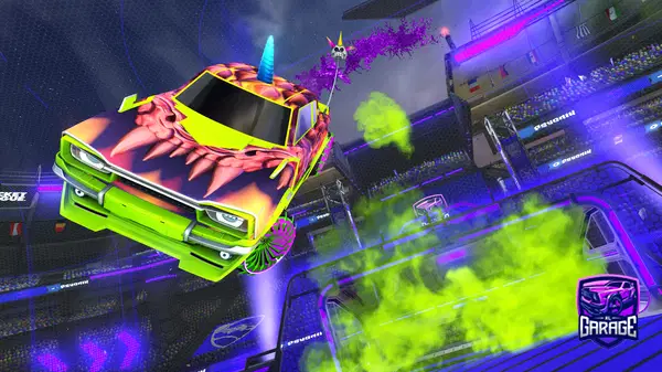 A Rocket League car design from ThePeep420