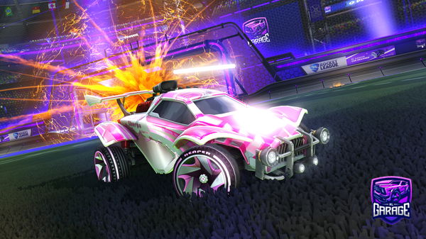A Rocket League car design from PjOW