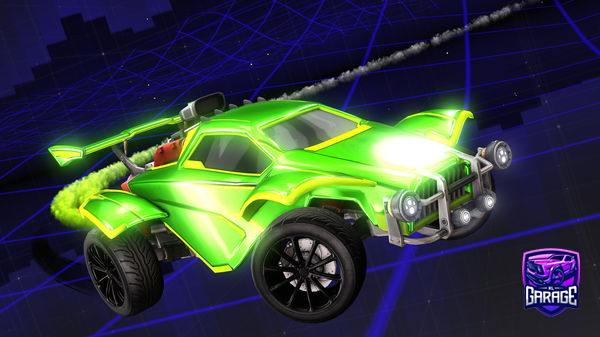 A Rocket League car design from Mayto_slp