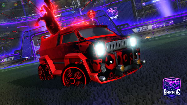 A Rocket League car design from PleaseGetGoodAtTheGame