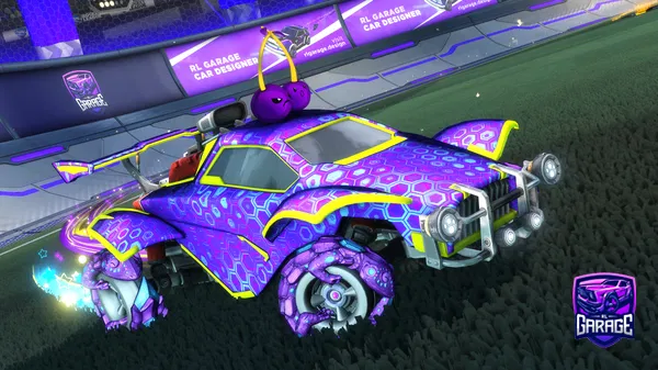 A Rocket League car design from Warrior11