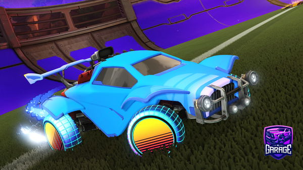 A Rocket League car design from NyroXx_V