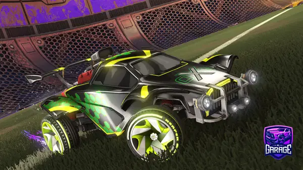 A Rocket League car design from akosheyy