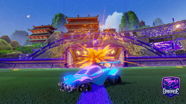 A Rocket League car design from XbowuwuYT