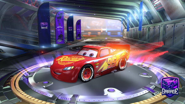 A Rocket League car design from Rockettytag