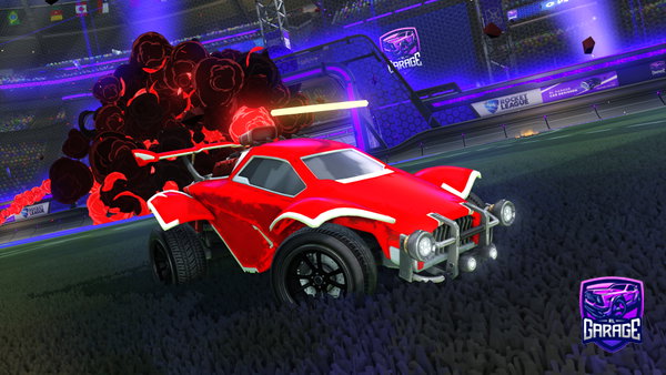 A Rocket League car design from Haitsu