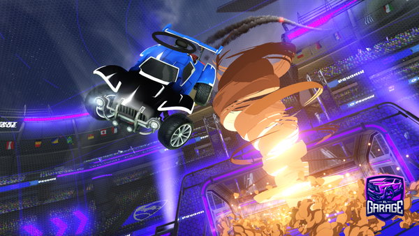 A Rocket League car design from eptxeddie