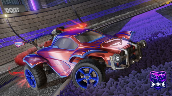 A Rocket League car design from Squirrel_254
