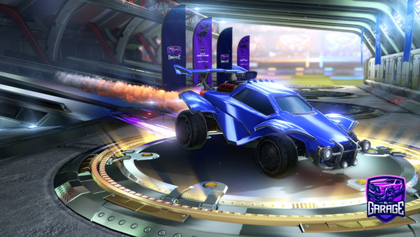 A Rocket League car design from skyzixrl