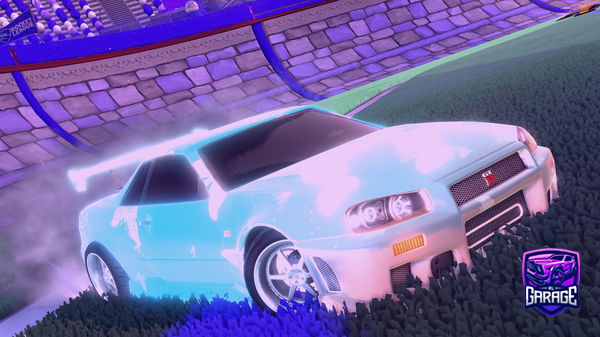 A Rocket League car design from mint_n0zh_