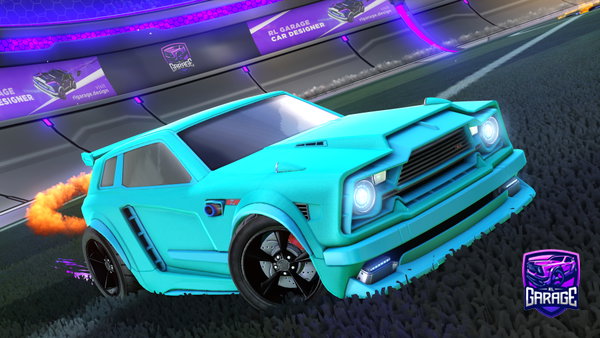 A Rocket League car design from VselBicho