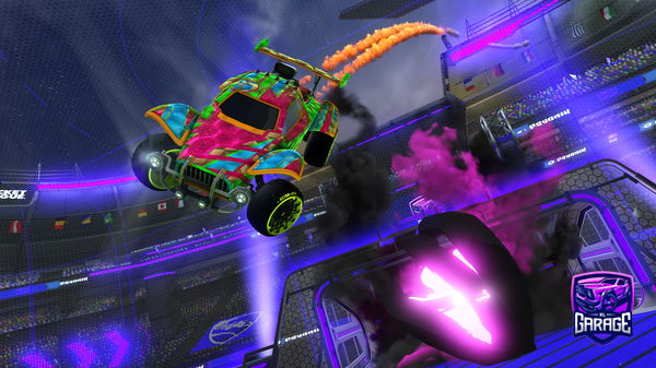 A Rocket League car design from PewPewGamer64