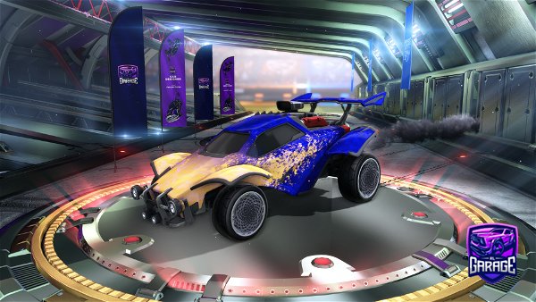A Rocket League car design from Fllow_exe