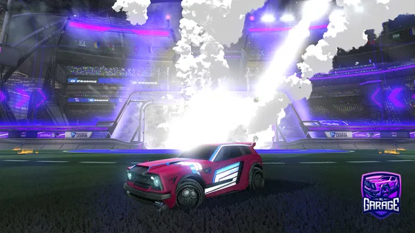A Rocket League car design from bbone99can