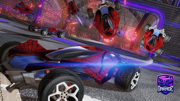 A Rocket League car design from _Kraken_