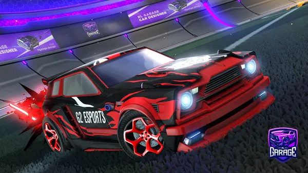 A Rocket League car design from Brayson5412