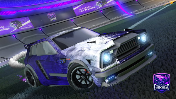 A Rocket League car design from Haematitownez