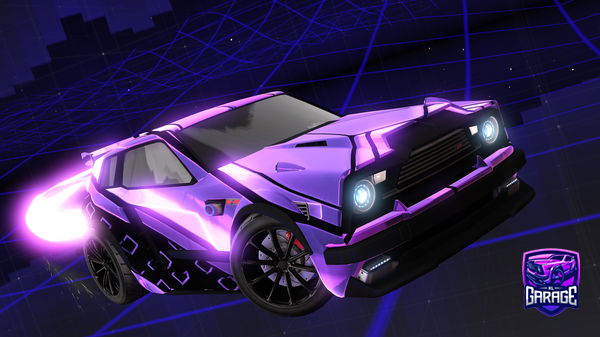 A Rocket League car design from VenomMedia