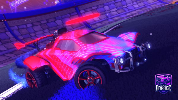 A Rocket League car design from JacksonStOres