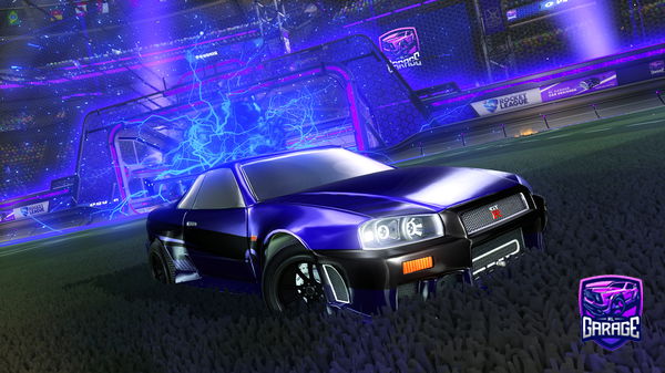 A Rocket League car design from UchihaObi2