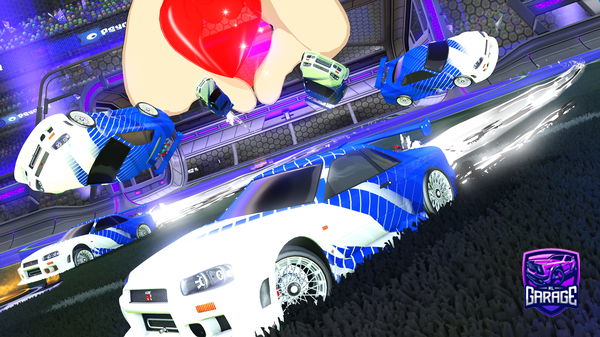 A Rocket League car design from AcridWater