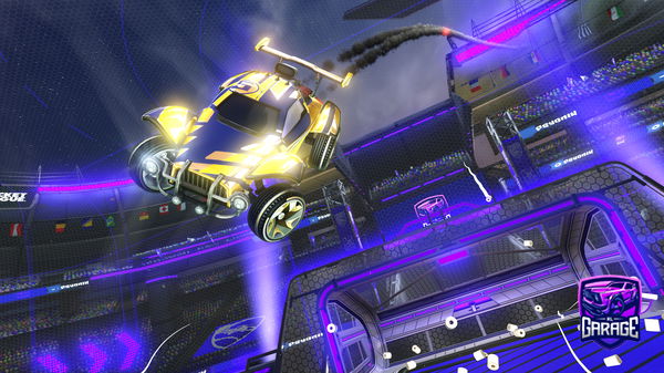 A Rocket League car design from Banana_Man159